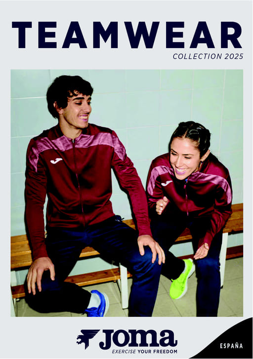JOMA Distribuidores oficiales. Catalogo de Equipaciones Deportivas para Clubes en Madrid